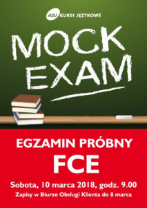 Egzamin próbny FCE